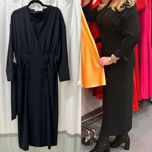 GORG Zara Belted MIDI dress - Large